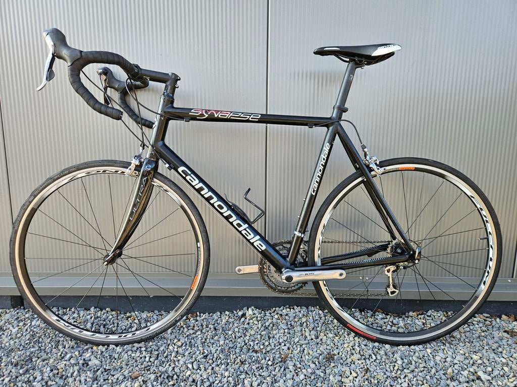 Cannondale Synapse alu racefiets - Shimano 105 - 60cm, 28 inch, Gebruikt, Velgrem, Aluminium