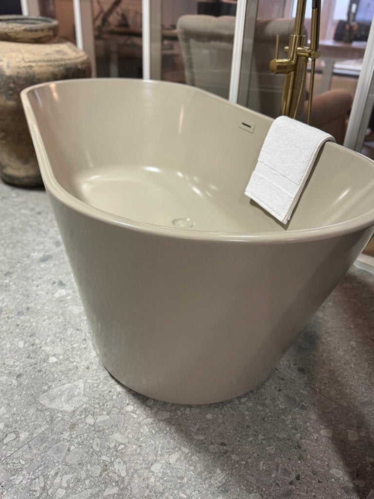 Vrijstaand bad 180x80 Xenz Mees zand mat van €2295 nu €1250, Xenz, Ophalen of Verzenden, Eendenparkweg 3, Info@douchezaak.nl