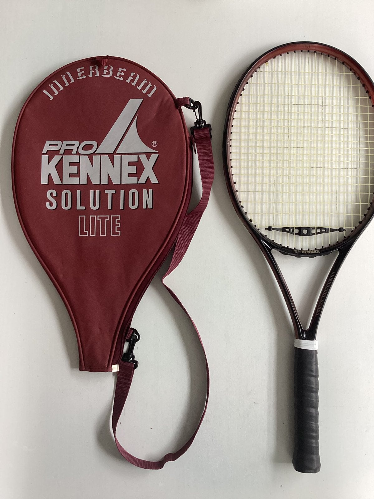 ProKennex Solution Lite tennisracket (L1) + tennishoes., Gebruikt, L1, Racket, Ophalen