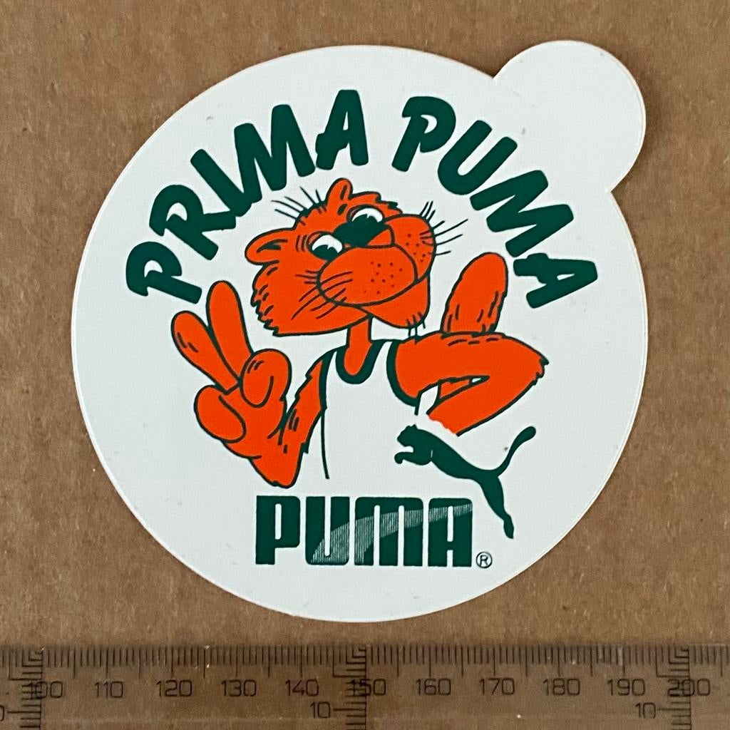 sticker puma, Verzenden, Zo goed als nieuw