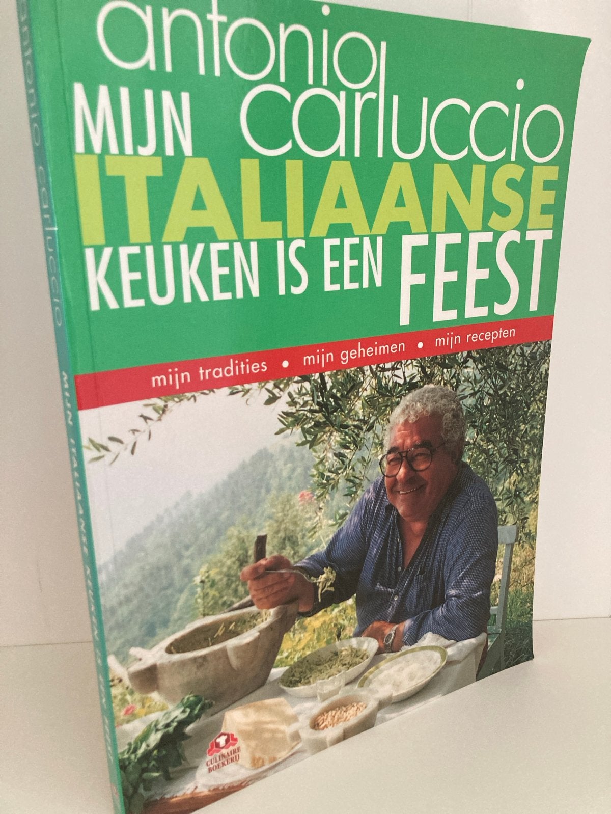 Antonio Carluccio - Mijn Italiaanse Keuken is een Feest, Verzenden, Zo goed als nieuw, Italië, Voorgerechten en Soepen