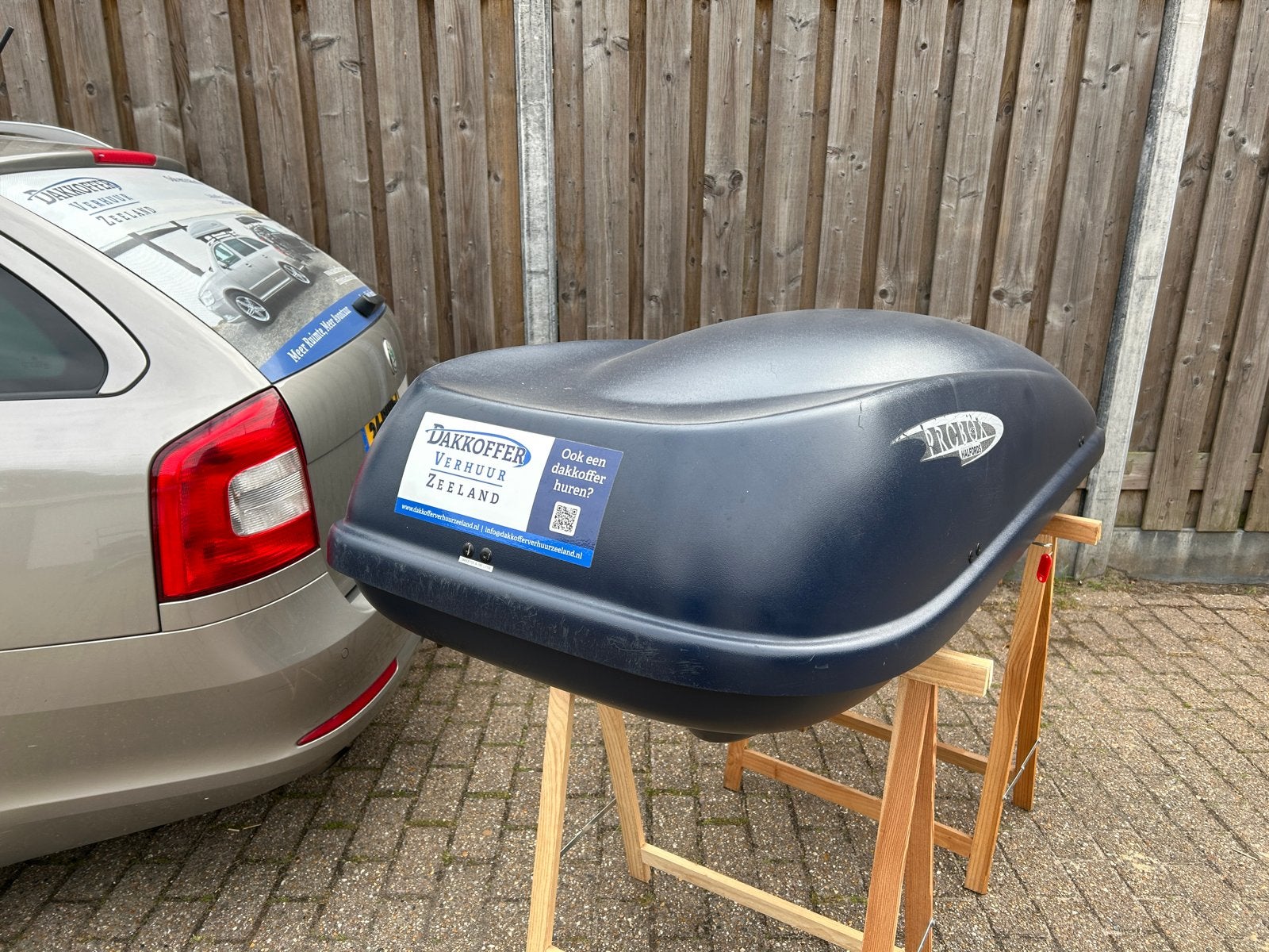 Dakkoffer 395 liter - 176x65x39 cm, Ophalen, Gebruikt