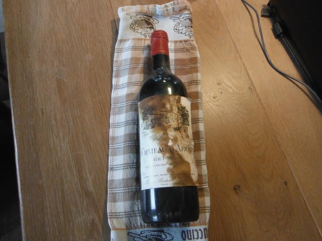 Vin rouge, Haut Medoc, Chateau D'arche 1985, Verzenden, Frankrijk, Nieuw, Rode wijn