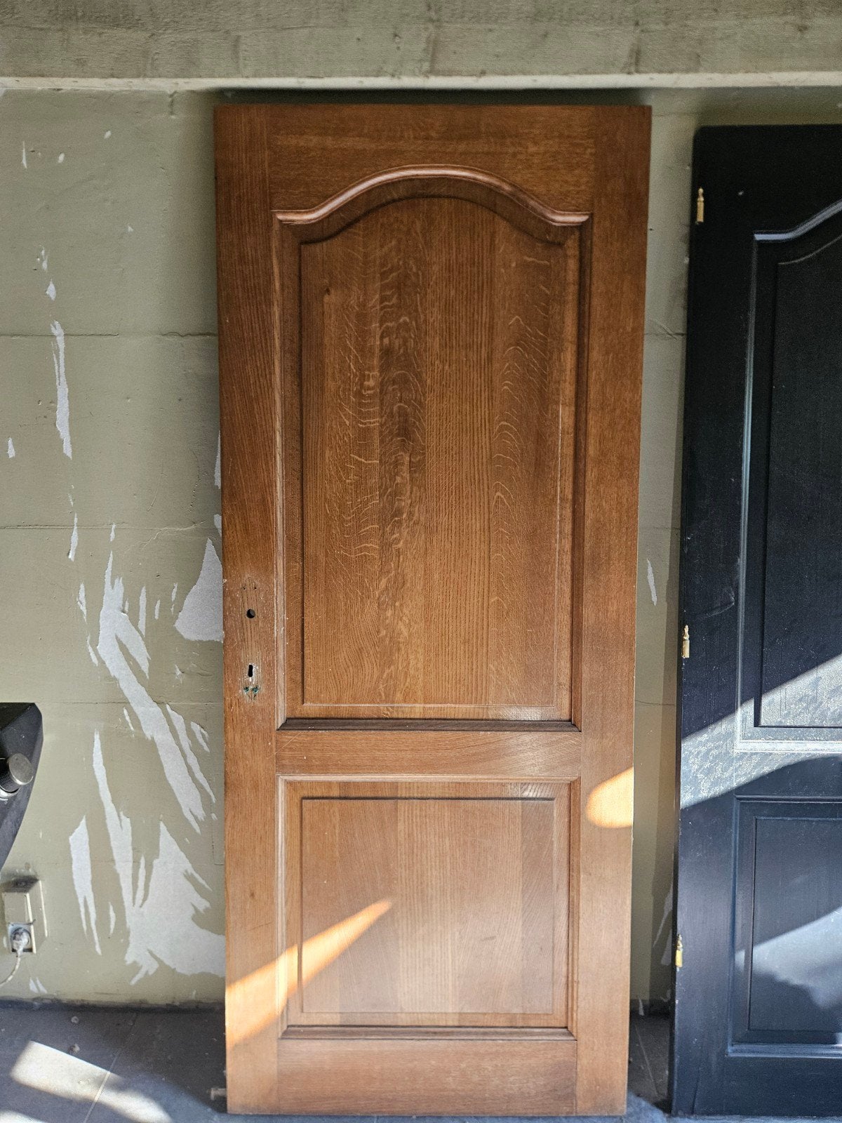 Massief houten binnendeuren, Ophalen of Verzenden, Gebruikt, Binnendeur, 200 tot 215 cm