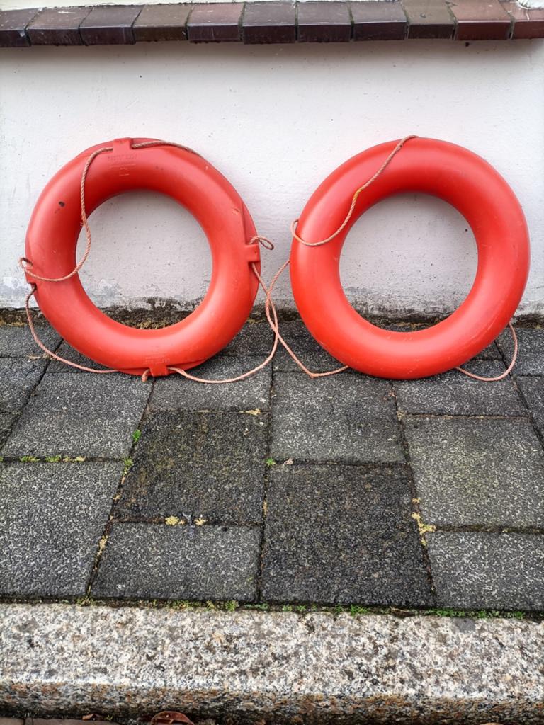 Reddingsboei 55 cm voor boot, Watersport en Boten, Ophalen of Verzenden, Gebruikt, Overige typen