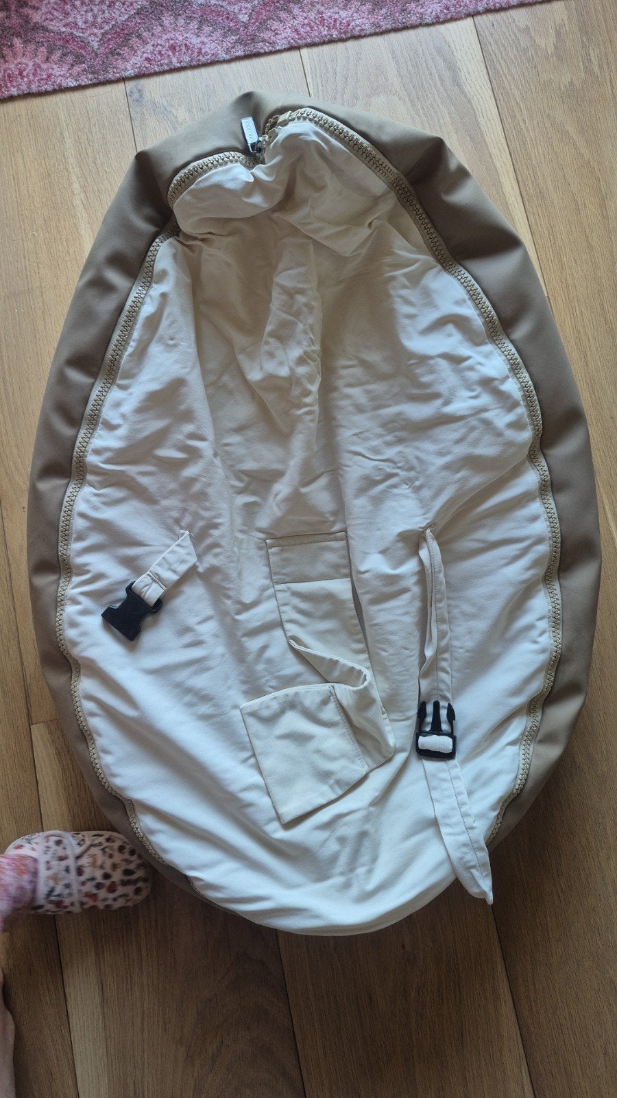 Doomoo zitzak voor baby's en peuters - Beige, Ophalen of Verzenden