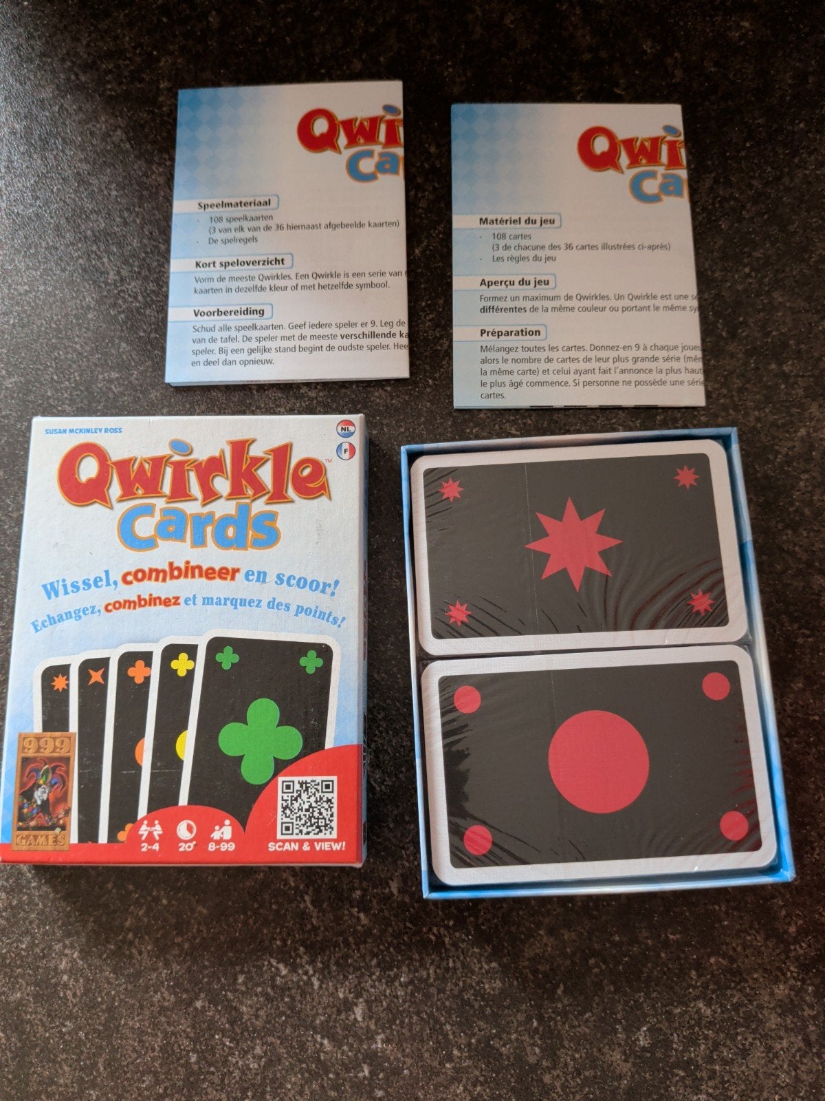 qwirkle cards nieuw, Ophalen of Verzenden, Nieuw