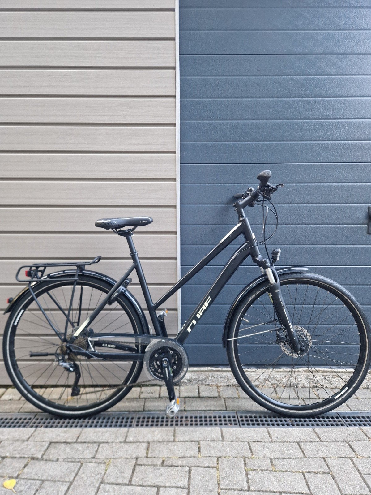 Cube touring SL damesfiets/sportfiets - 28 inch - zwart, 28 inch, 56 cm of meer, Zo goed als nieuw, Meer dan 20 versnellingen