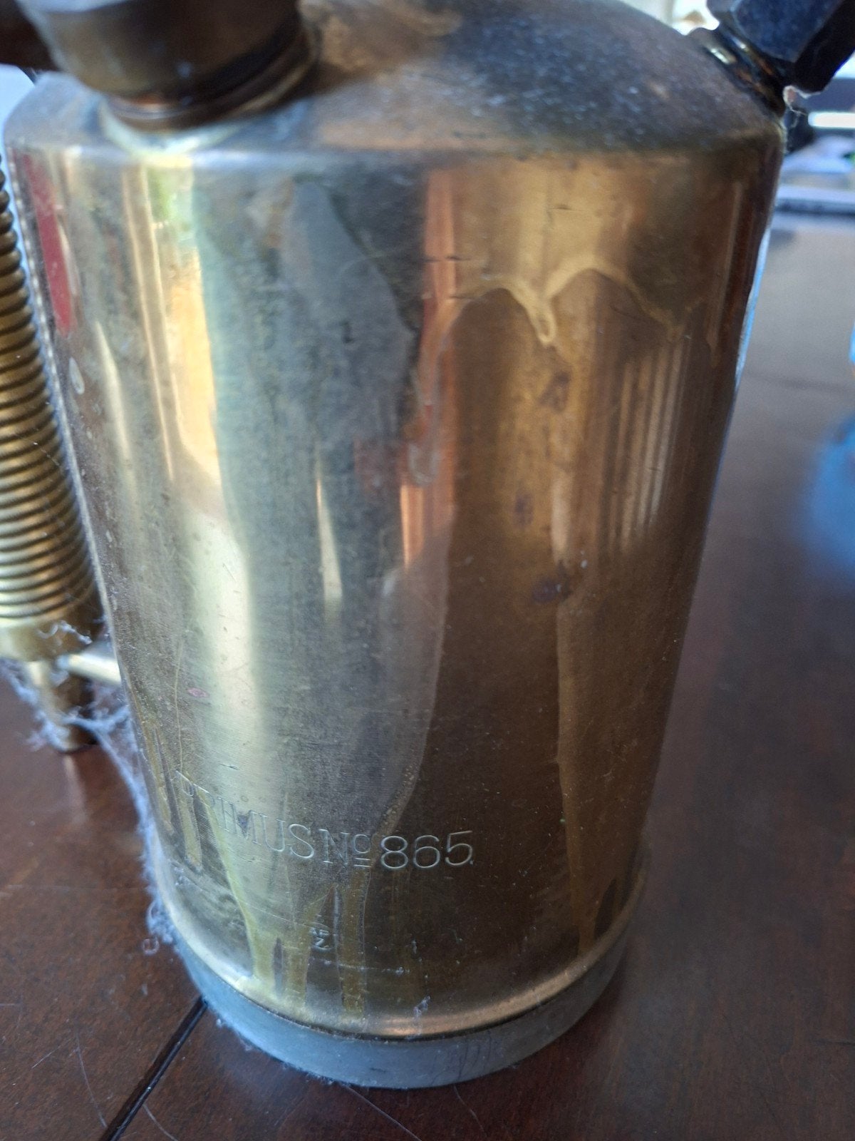 Vintage Optimus No. 865 Soldeerlamp / Blowtorch, Ophalen