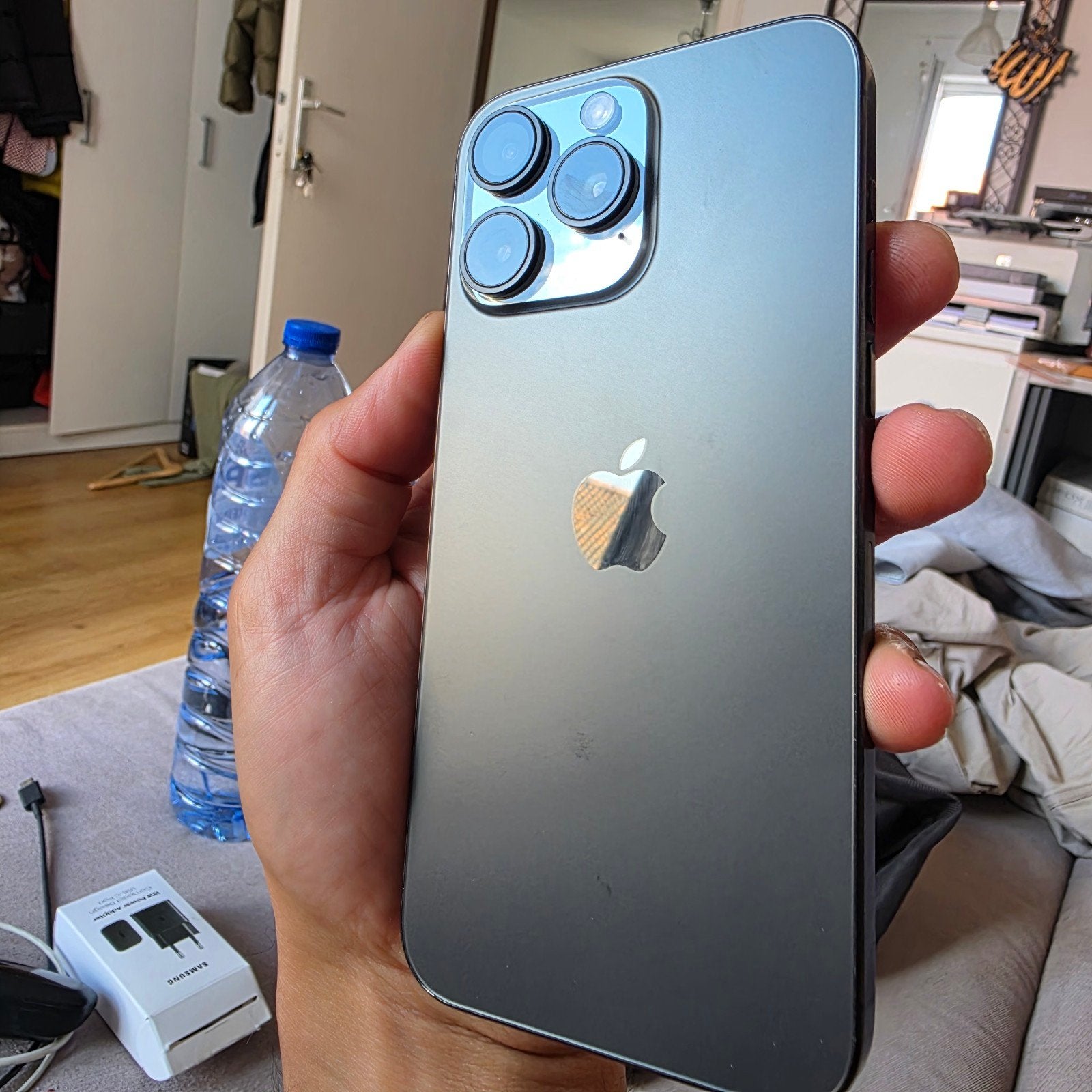 iPhone 15 Pro Max 256GB - Zo goed als nieuw, Ophalen of Verzenden
