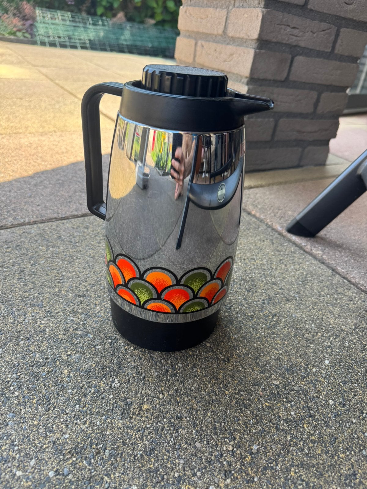 Vintage Intermercanti thermoskan – jaren 70 retro, Kunststof, Gebruikt, Overige merken, Vintage