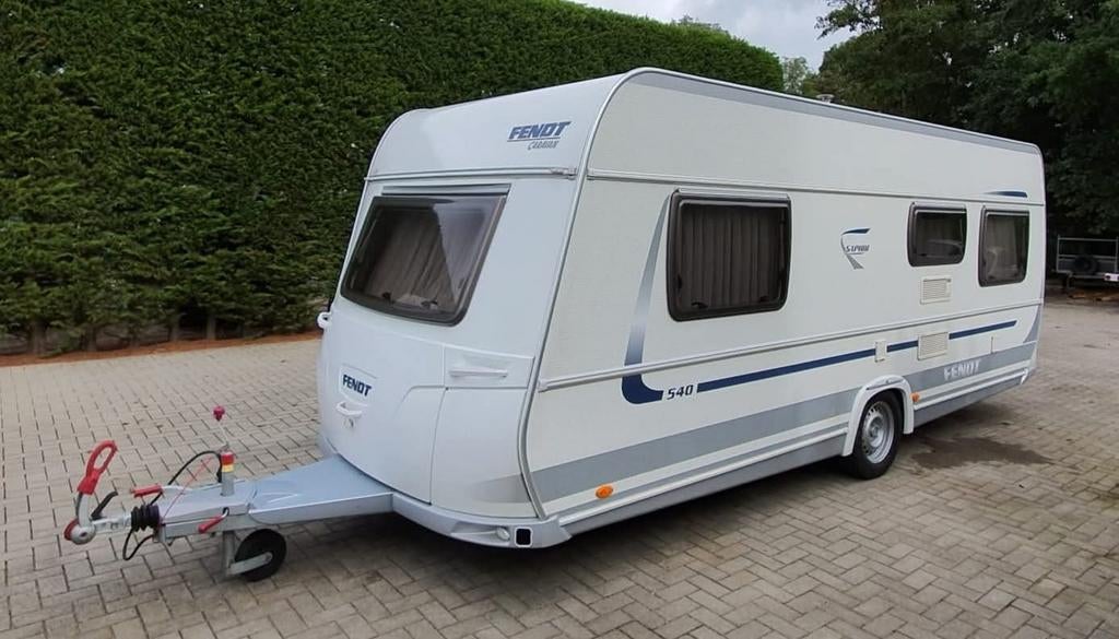 Fendt Saphir 540 Caravan -  prijs notk, Caravans en Kamperen, Rondzit, Particulier, Schokbreker, Fendt