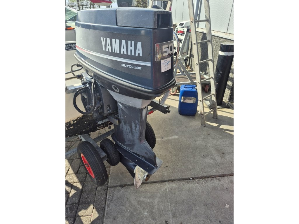 Yamaha 50pk Langstaart Powertrim, Gebruikt, Benzine