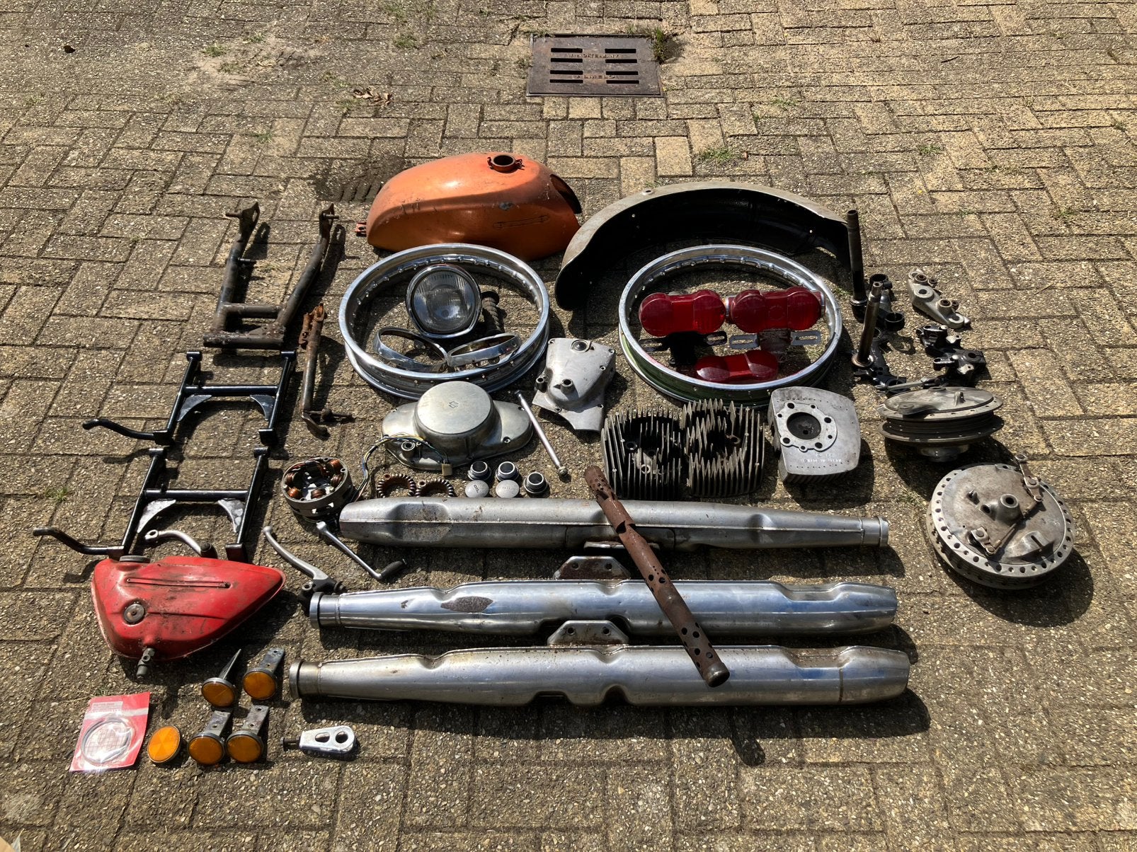 Onderdelen Suzukii T500 Cobta T500j gt500 gt750, Ophalen of Verzenden, Gebruikt