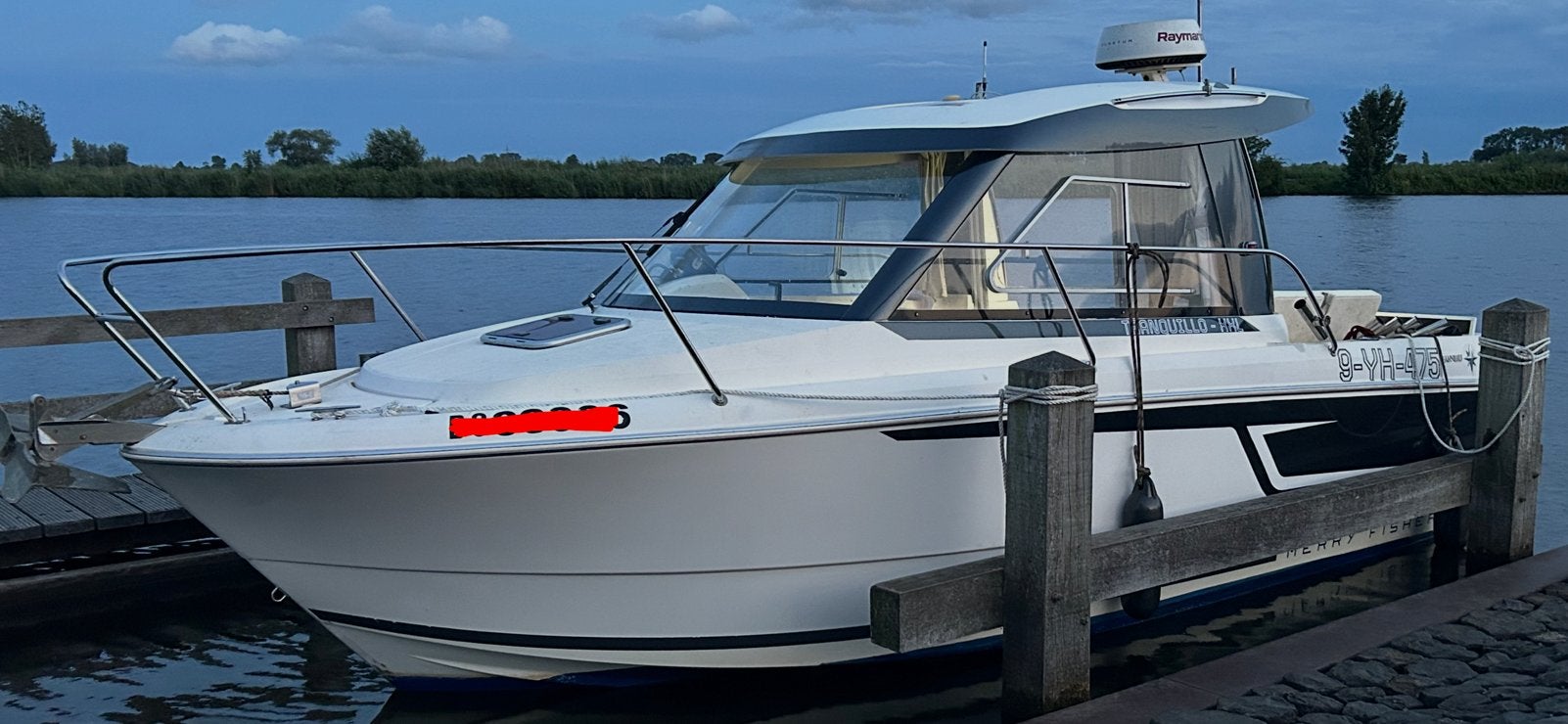 Jeanneau merry fisher 645, 2022 honda 135 garantie! Trailer, Gebruikt, 1.95 meter, Viertaktmotor, 120 tot 200 pk