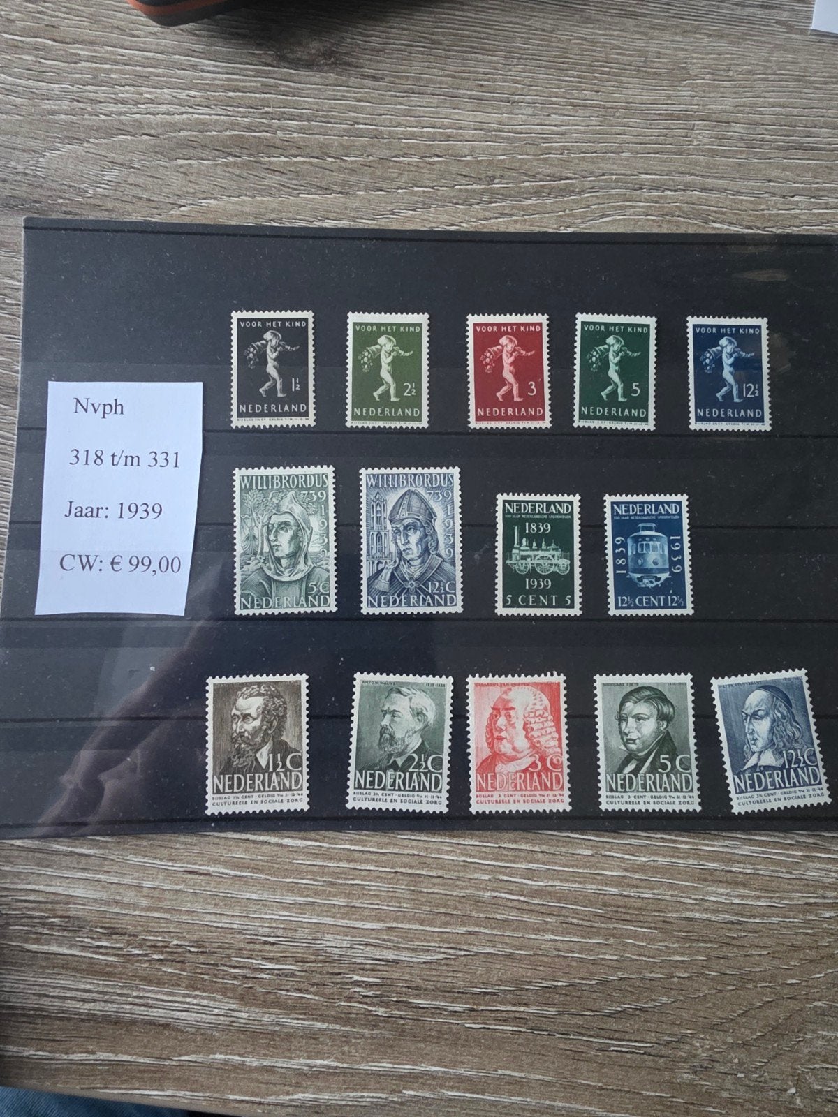 postzegels Nederland, Ophalen of Verzenden, T/m 1940, Postfris