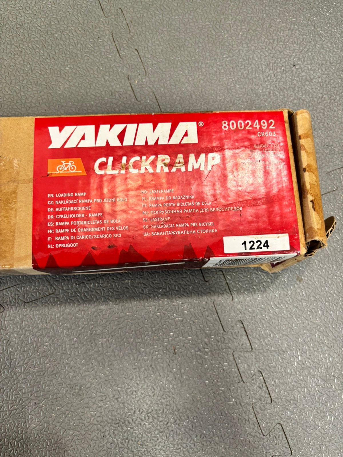 Yakima Clickramp/Loadingramp, Ophalen of Verzenden, Zo goed als nieuw, Dakdrager
