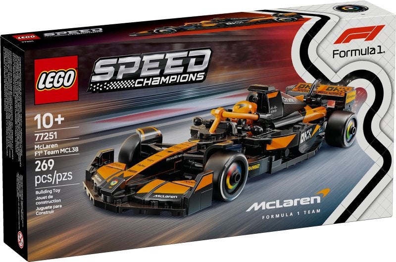 Lego Speed Champions set 77251 McLaren F1 Team MCL38, Kinderen en Baby's, Lego, Nieuw, Complete set, Compleet
