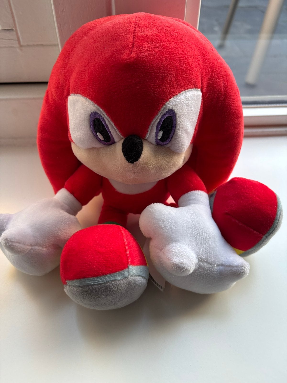 Knuckles the Echidna knuffel - Sonic the Hedgehog, Kinderen en Baby's, Overige merken, Overige karakters, Overige typen, Ophalen of Verzenden