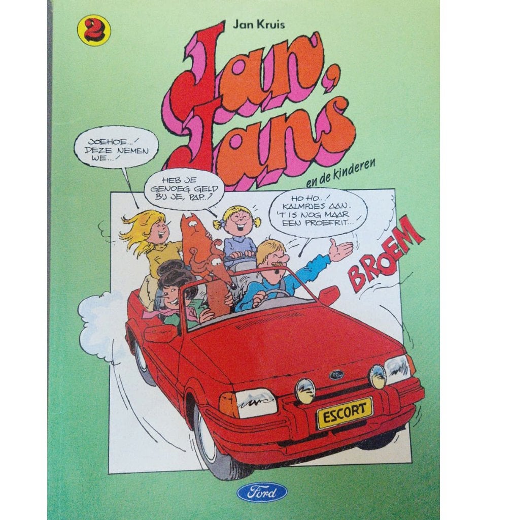 Jan, Jans en de Kinderen - Deel 2 (Jan Kruis), Eén stripboek, Ophalen, Gelezen, Jan Kruis