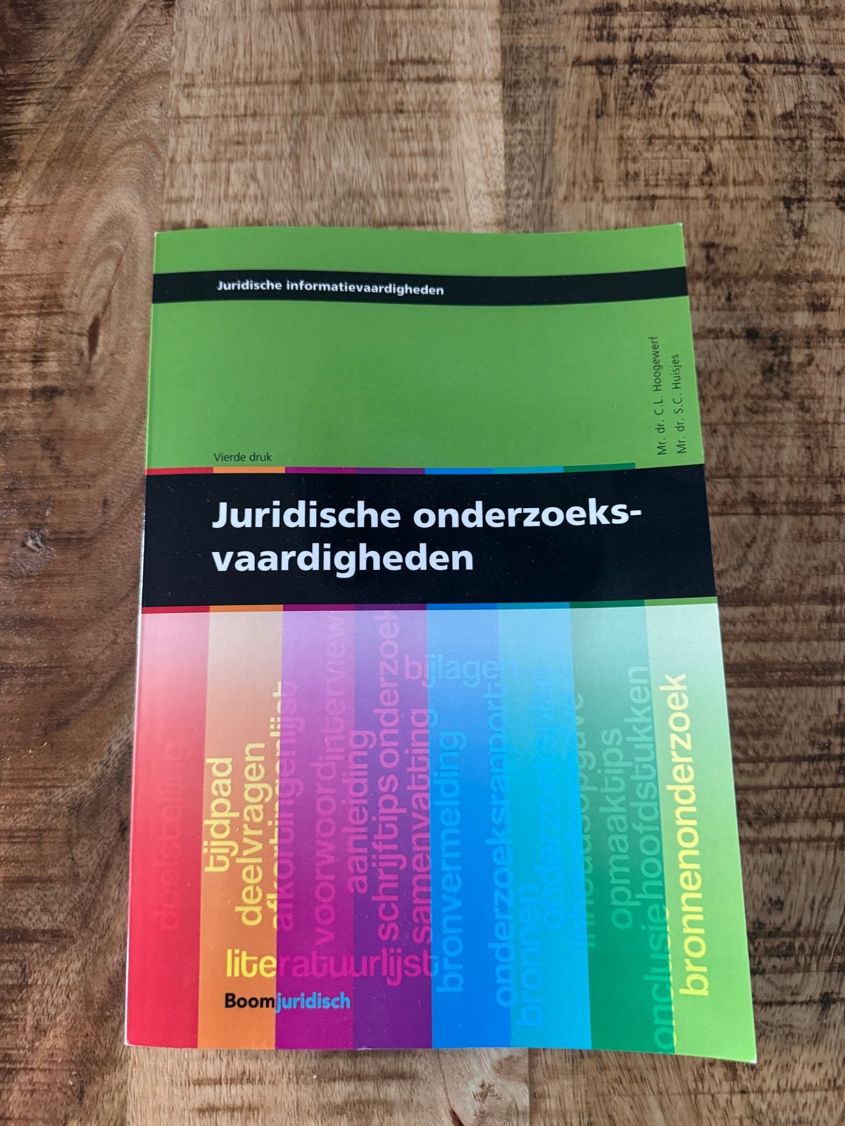 Juridische onderzoeksvaardigheden - 4e druk, Ophalen of Verzenden, Gamma, Zo goed als nieuw, HBO