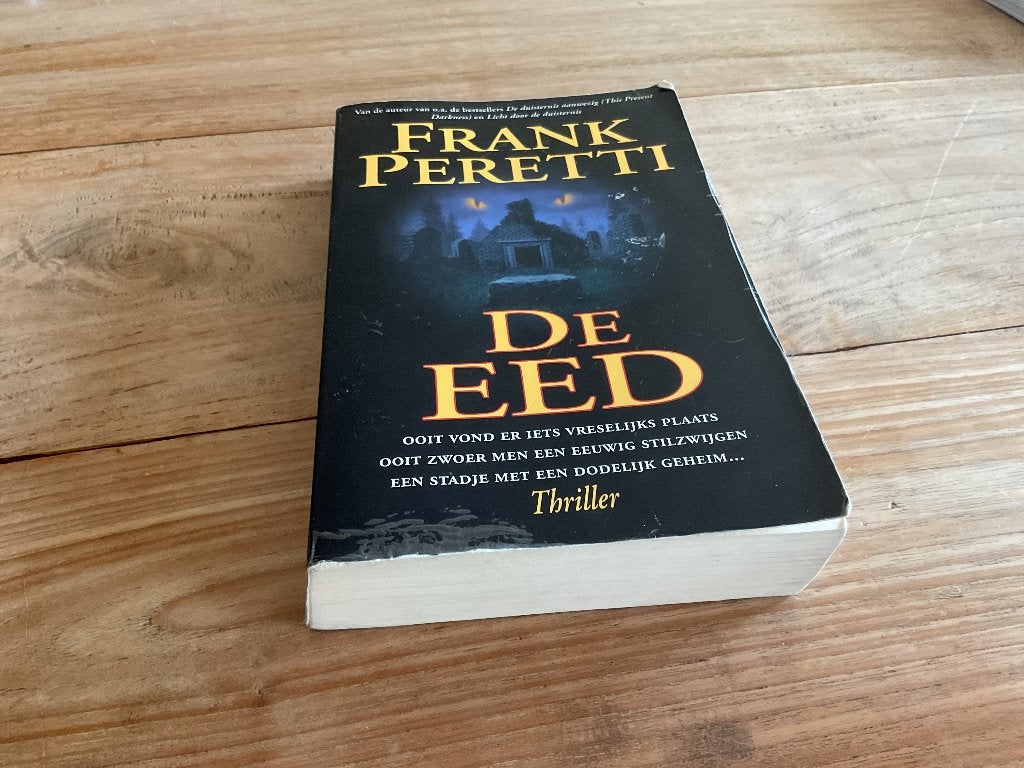 De Eed, Frank Peretti, Boeken, Gelezen, Ophalen of Verzenden, Nederland, Frank Peretti