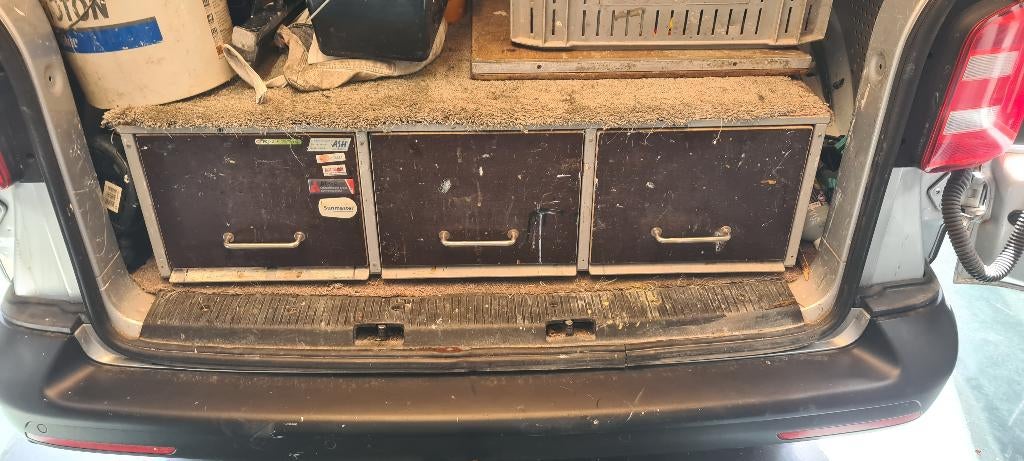 vw  of vito laden op wieltjes, Ophalen