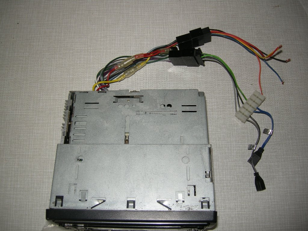 Autoradio CD receiver JVC, Auto diversen, Autoradio's, Ophalen of Verzenden, Gebruikt