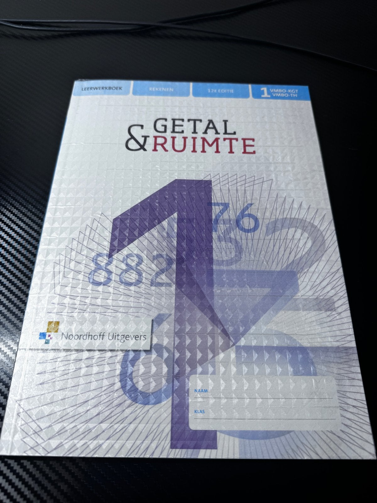 Getal & Ruimte 1 VMBO-KGT/TH - Rekenboek 12e editie, Ophalen of Verzenden, Nieuw, VMBO, Overige vakken