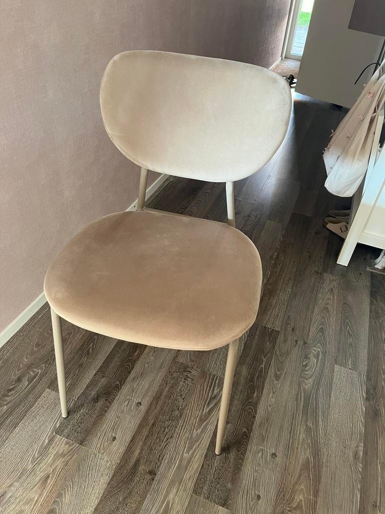 Velours stoel, Ophalen, Zo goed als nieuw, Overige kleuren, Eén