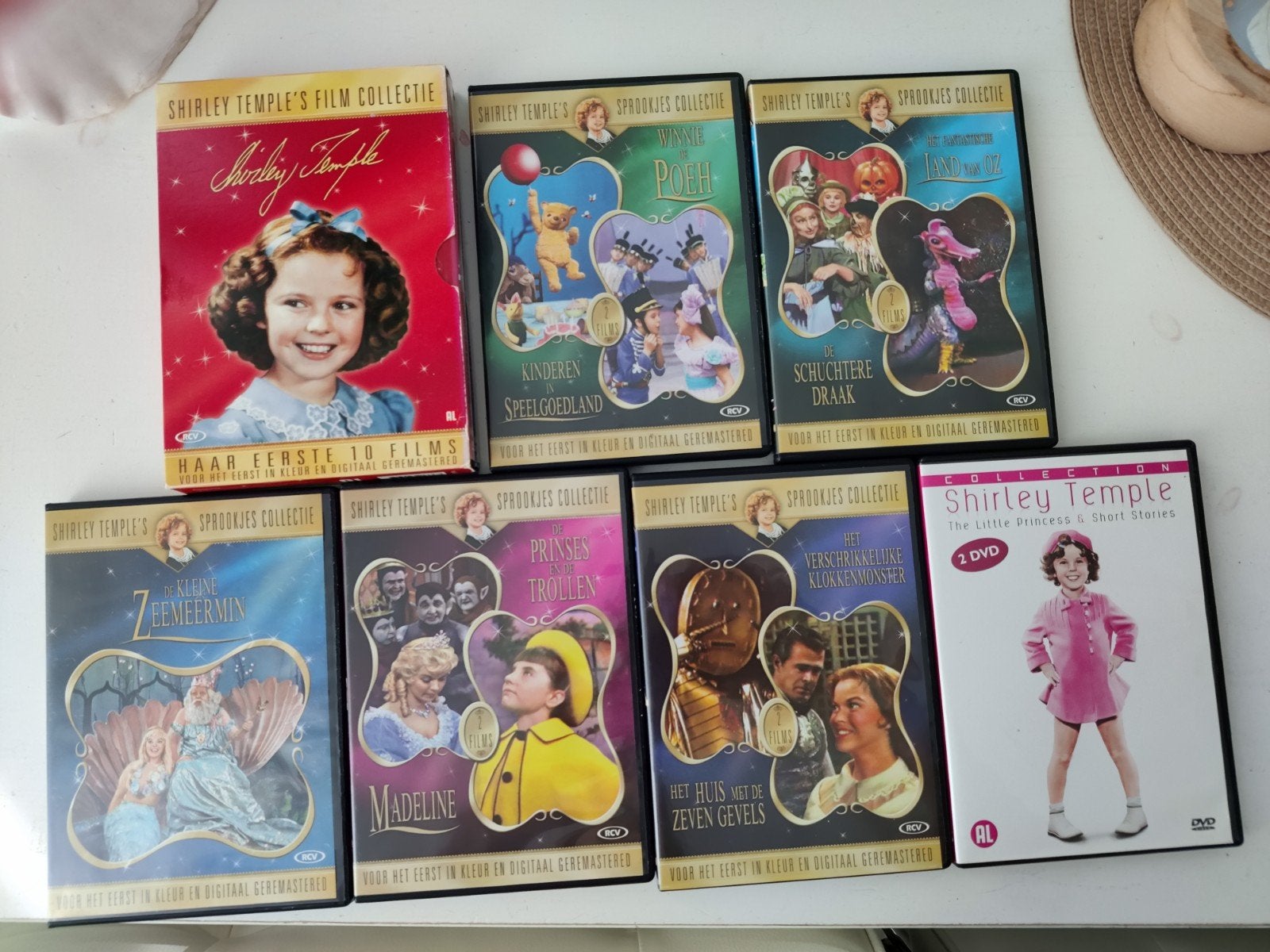 Lot films met Shirley Temple, Ophalen of Verzenden, Zo goed als nieuw