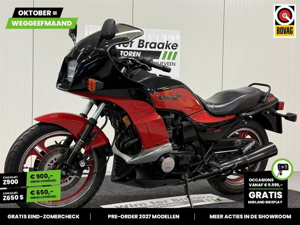 KAWASAKI GPZ 750 TURBO (bj 1985) 64,282 mls, Motoren, 4 cilinders, Motorrijbewijs A, Bedrijf, Onbekend