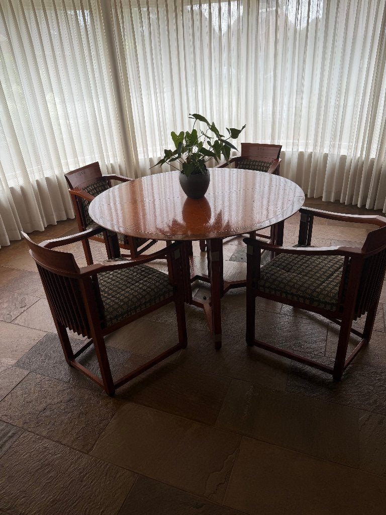 Ronde eetkamertafel  Schuitema Decoforma Miles– design, Ophalen, Gebruikt, 50 tot 100 cm, Rond