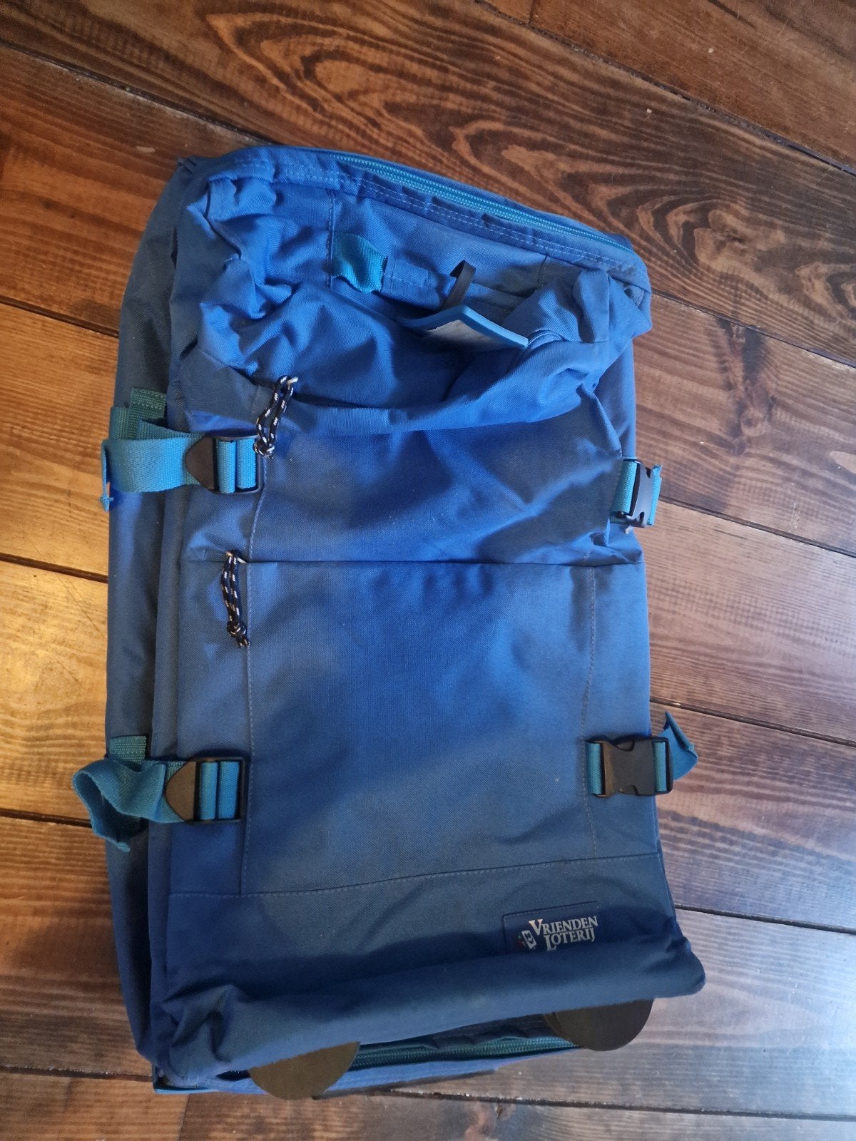 Blauwe reistas, Sieraden, Tassen en Uiterlijk, Tassen | Reistassen en Weekendtassen, 40 tot 60 cm, Blauw, Ophalen of Verzenden