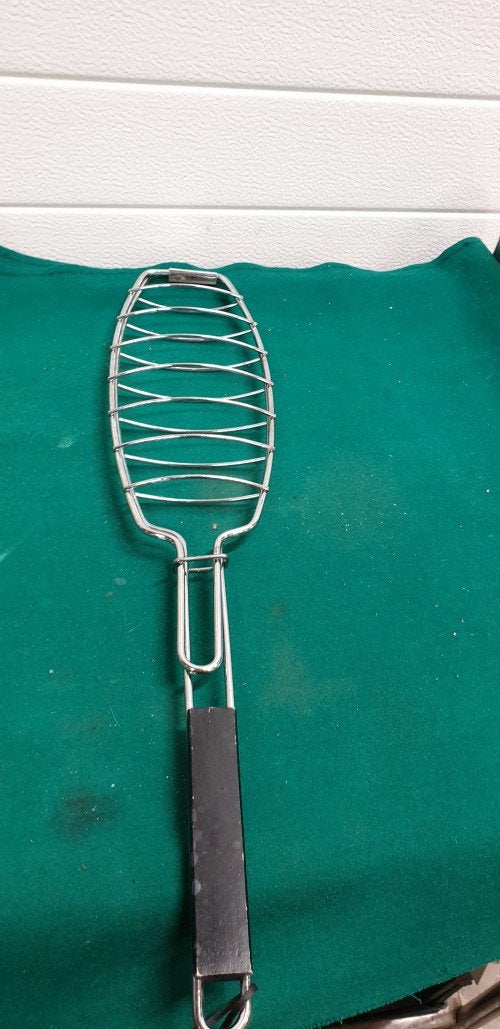Bbq vis klem metaal, Ophalen of Verzenden, 'T Olde Gre-j, Info@toldegrej.nl, Endepoelstraat 20f Didam