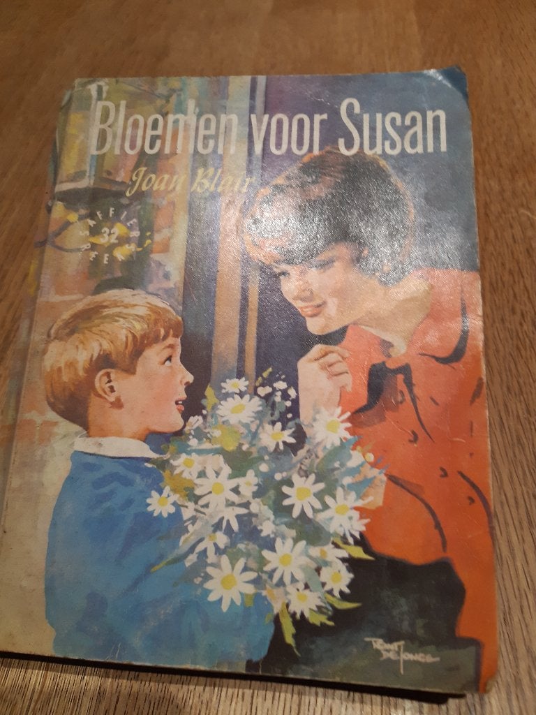 boek bloemen voor Suzan pocket saffierreeks, Ophalen of Verzenden, Zo goed als nieuw