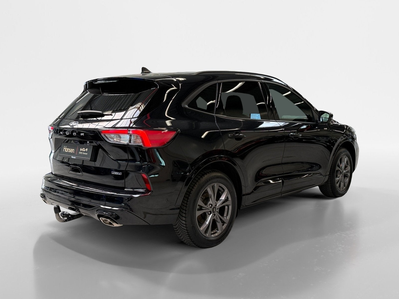 Ford Kuga 2.5 PHEV ST-Line X I Elek. Trekhaak I HUD I Adapti, Auto's, Automaat, Gebruikt, Zwart, 4 cilinders