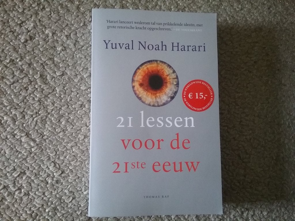 Yuval Noah Harari / 21 lessen voor de 21ste eeuw (2020), Maatschappij en Samenleving, Ophalen of Verzenden, Zo goed als nieuw
