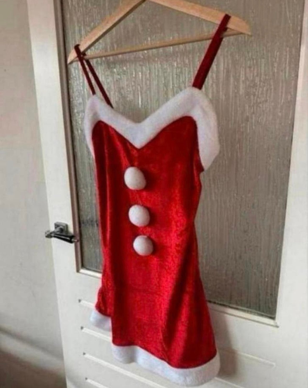 Sexy kerstjurkje rood/wit met stretch – maat S, Kleding | Dames, Jurken, Ophalen of Verzenden, Zo goed als nieuw, Maat 36 (S)