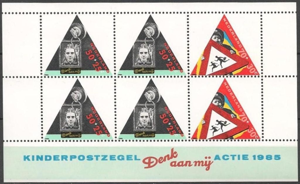 Kinder blok 1344 met Rebus puzzel XXX. ADV. no.71 I., Verzenden, Na 1940, Postfris