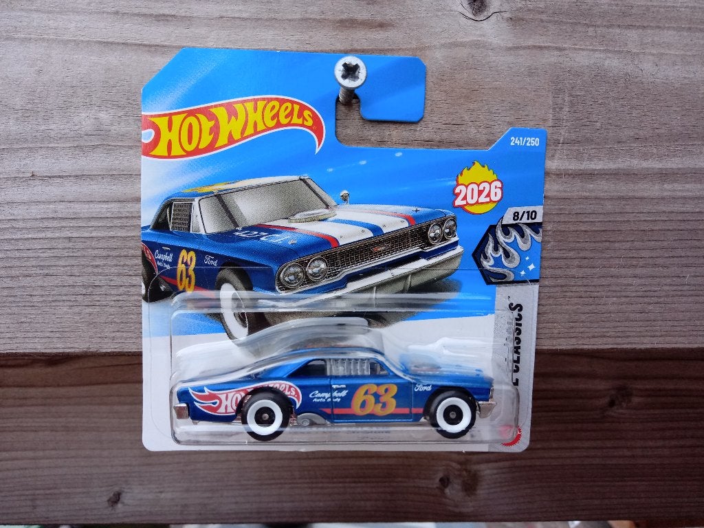 Ford Galaxie '63 Hotwheels, Ophalen, Nieuw, Auto