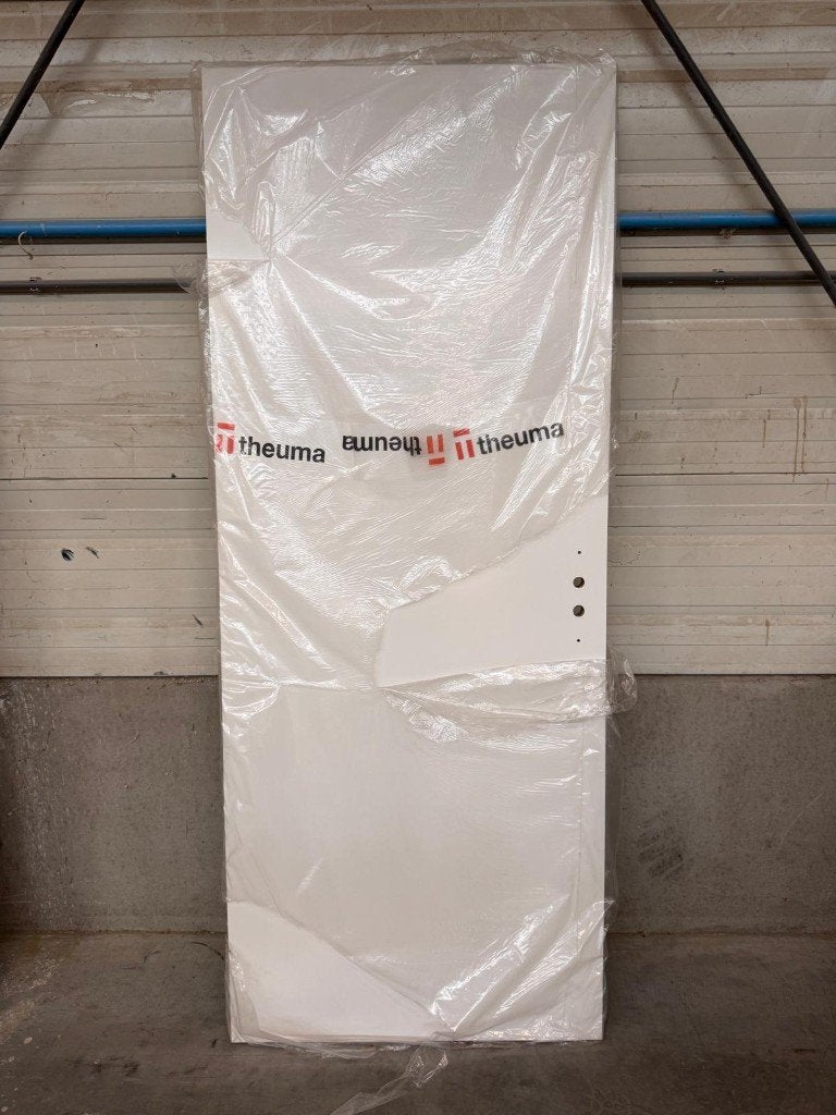 Opdekdeur 83 x 211,5cm Links Theuma 9010, Ophalen, 80 tot 100 cm, ., Binnendeur