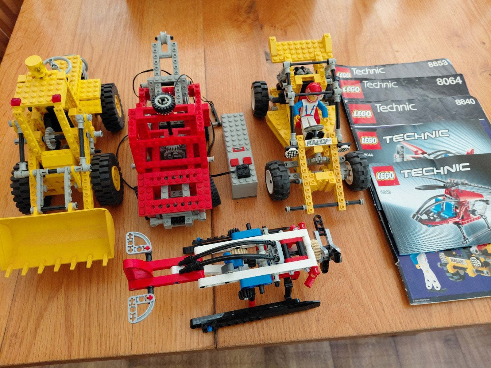 Technisch lego lego Technic 4 Sets. Zijn compleet., Ophalen, Gebruikt, Lego, Technic