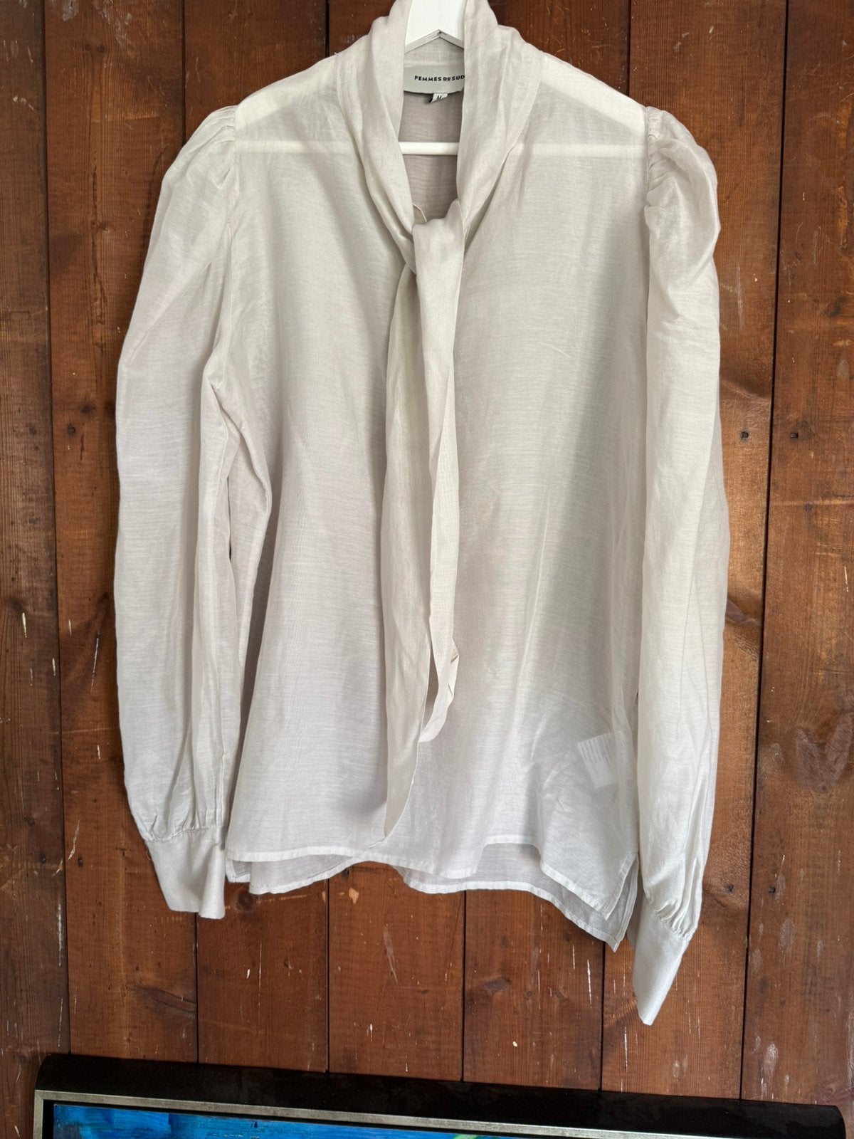 Zijden blouse Femme du Sud M, Ophalen of Verzenden, Nieuw, Maat 38/40 (M), Overige kleuren