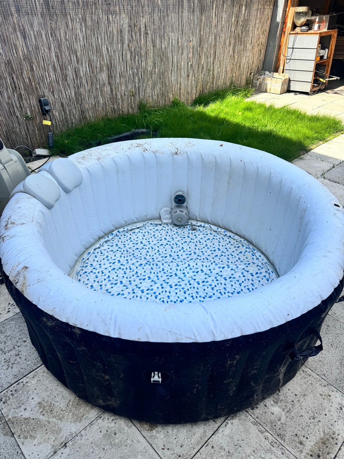 Lay-Z-Spa Miami Opblaasbare Jacuzzi met klein lek, Ophalen, Gebruikt, Minder dan 80 cm, Opblaaszwembad