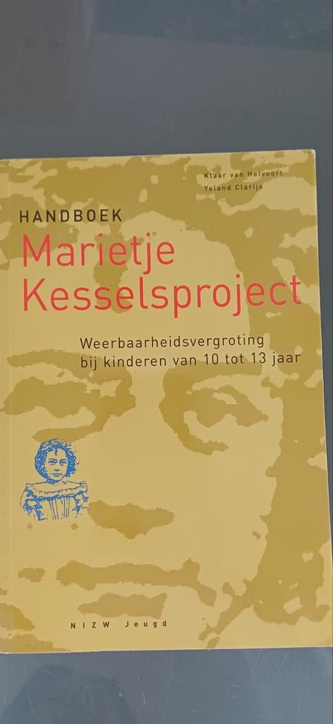 Handboek Marietje Kesselsproject: Weerbaarheid kinderen, Ophalen of Verzenden, Gelezen, Klaar van Helvoort, Yoland Clarijs, Non-fictie