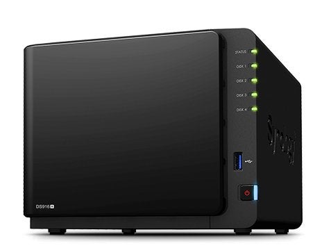 Synology DiskStation DS916+ NAS 4-bay | 4K transcoding, Computers en Software, NAS, Gebruikt, Ophalen of Verzenden