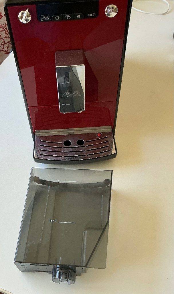 Te koop waterreservoiir Melitta Solo, Ophalen of Verzenden, Nieuw, Koffiemachine, Afneembaar waterreservoir