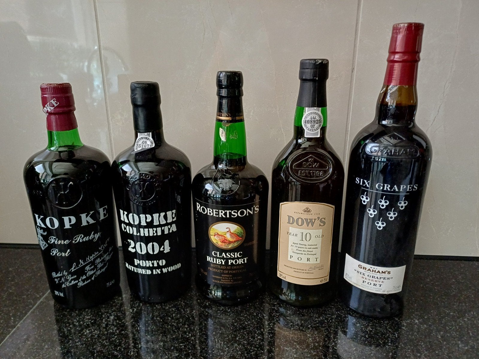 Collectie Vintage Portwijnen, Verzamelen, Ophalen of Verzenden, Nieuw, Overige gebieden, Port