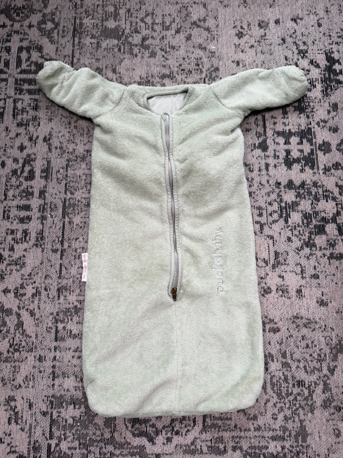 *** Puckababy bag newborn teddy groen ***, Ophalen of Verzenden, Zo goed als nieuw, Groen, Puckababy